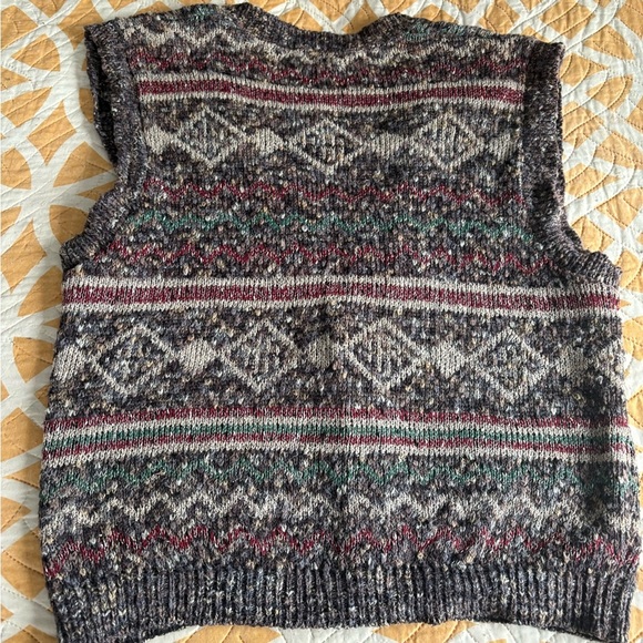 Vintage Men’s Tony Lambert Sweater Vest Size M - Picture 7 of 7